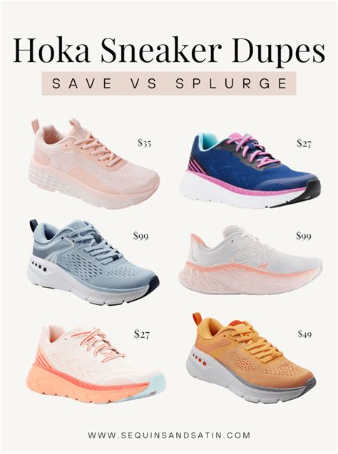 hoka shoes dupe